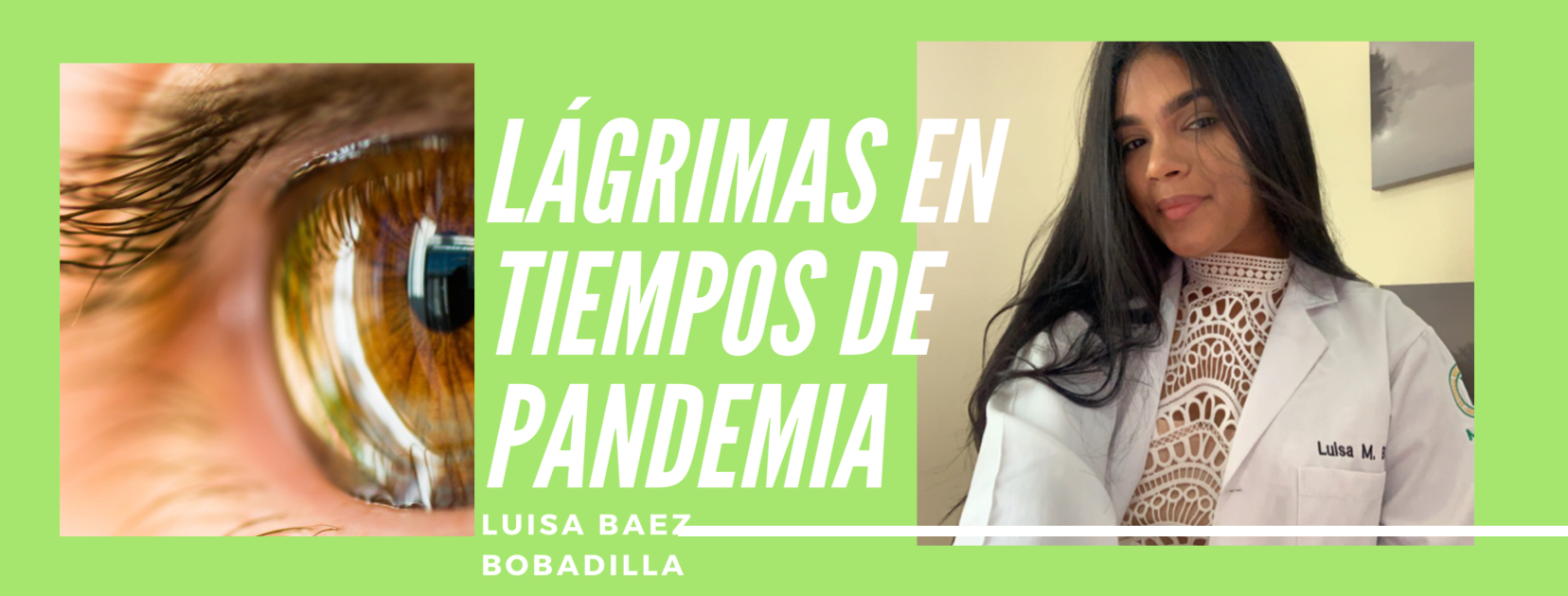 Lágrimas en tiempos de pandemia 