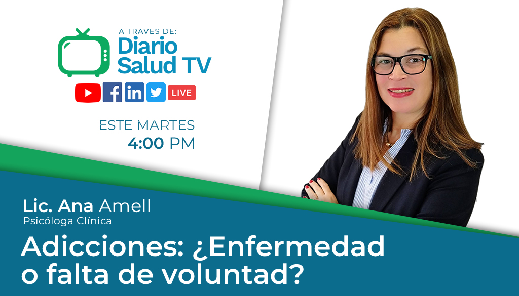 DiarioSalud TV presenta programa especial sobre adicciones 