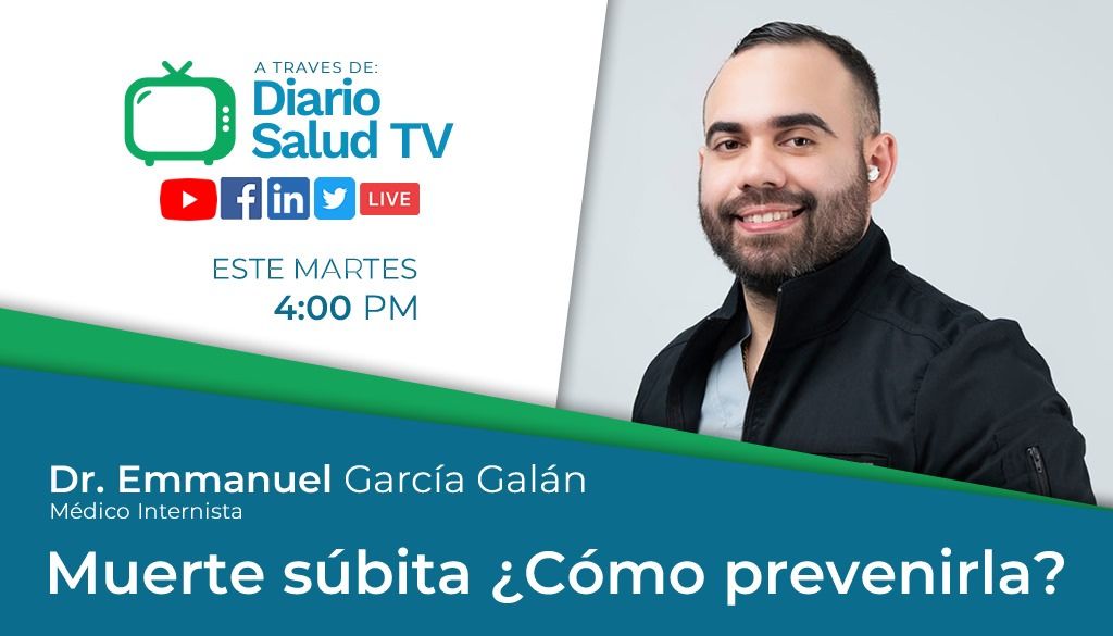 DiarioSalud TV hará programa sobre muerte súbita  