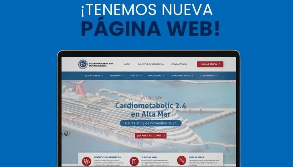 Sociedad de Cardiología presenta nueva página web 