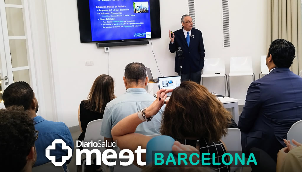 Presidente FEPAFEM participa en DiarioSalud Meet en el Barcelona Health Hub 