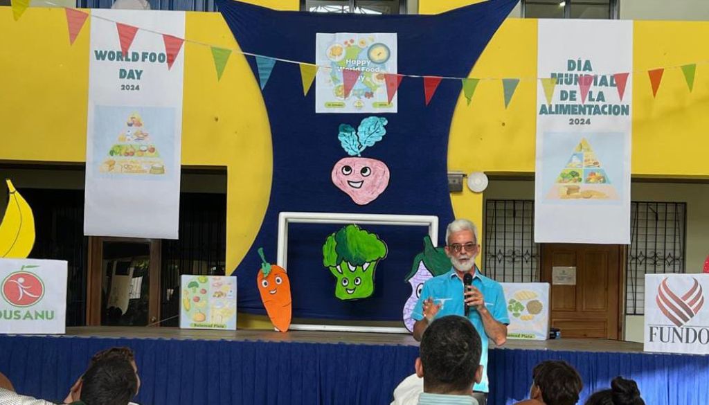 Conmemora Día de la Alimentación con actividades de educación nutricional 