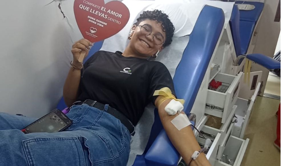 Colaboradores del INFOTEP donan sangre en apoyo a campaña del Hemocentro Nacional 