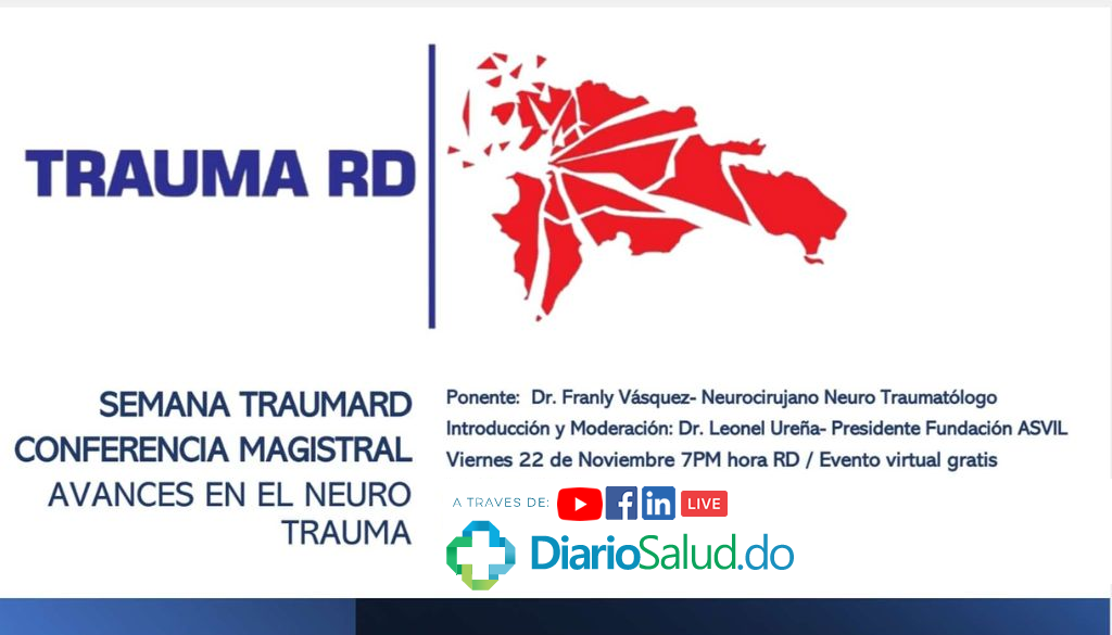 Semana TraumaRD invita a conferencia sobre avances en el neurotrauma 