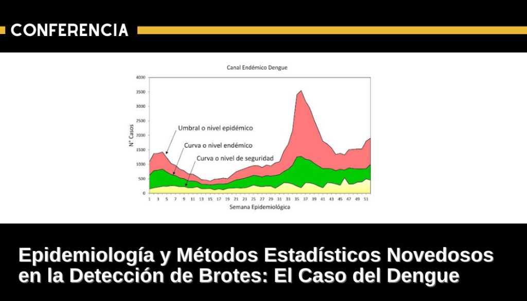 Invitan a conferencia sobre métodos estadísticos innovadores en detección de brotes de dengue 