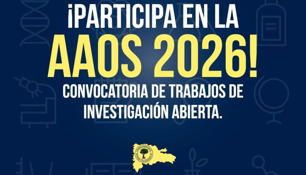 SDOT convoca a ortopedistas a presentar investigaciones en la AAOS 2026 