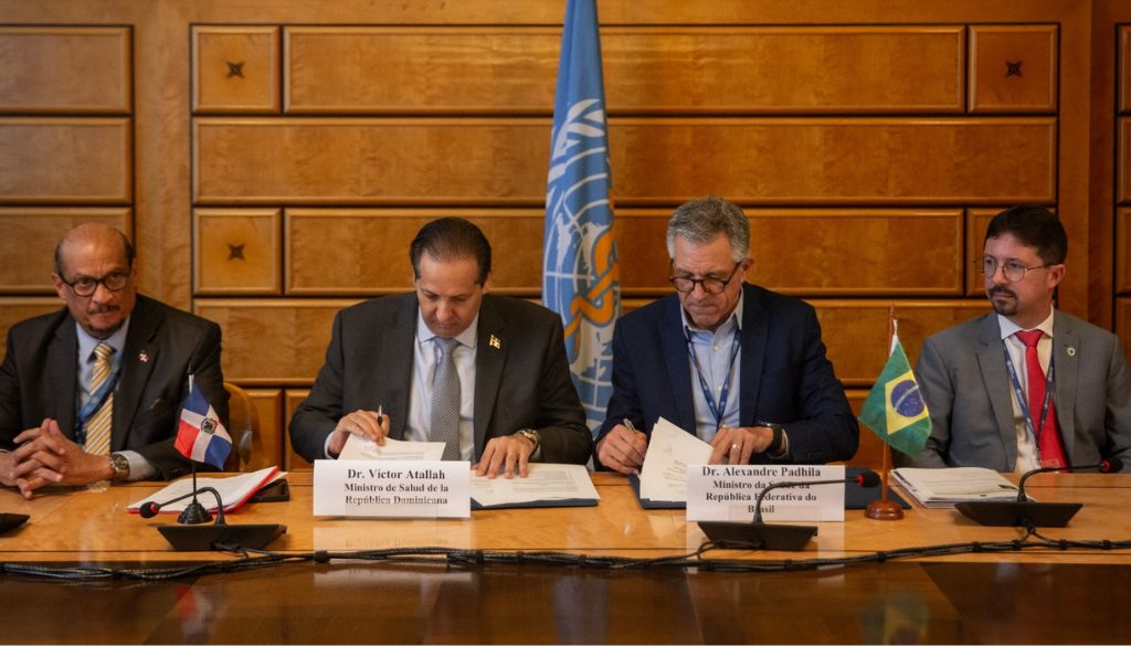 Salud Pública y Brasil sellan alianza para impulsar cooperación en salud