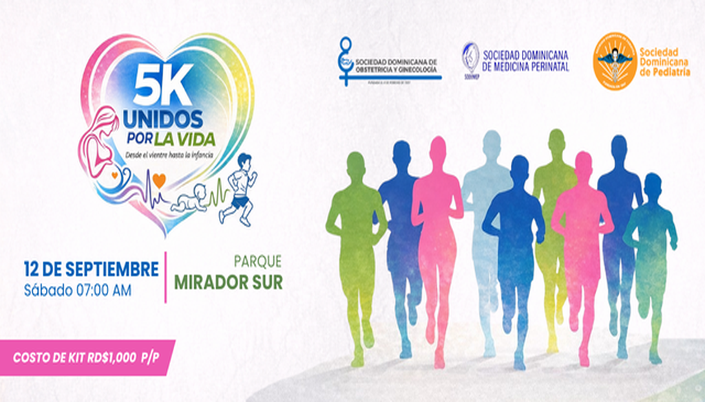 Sociedades médicas anuncian 5K “Unidos por la Vida” para promover la salud materno-infantil