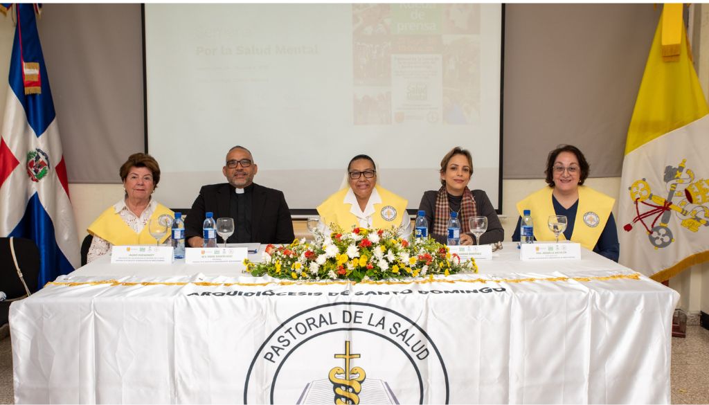 Pastoral de la Salud inicia Semana por la Salud Mental en RD