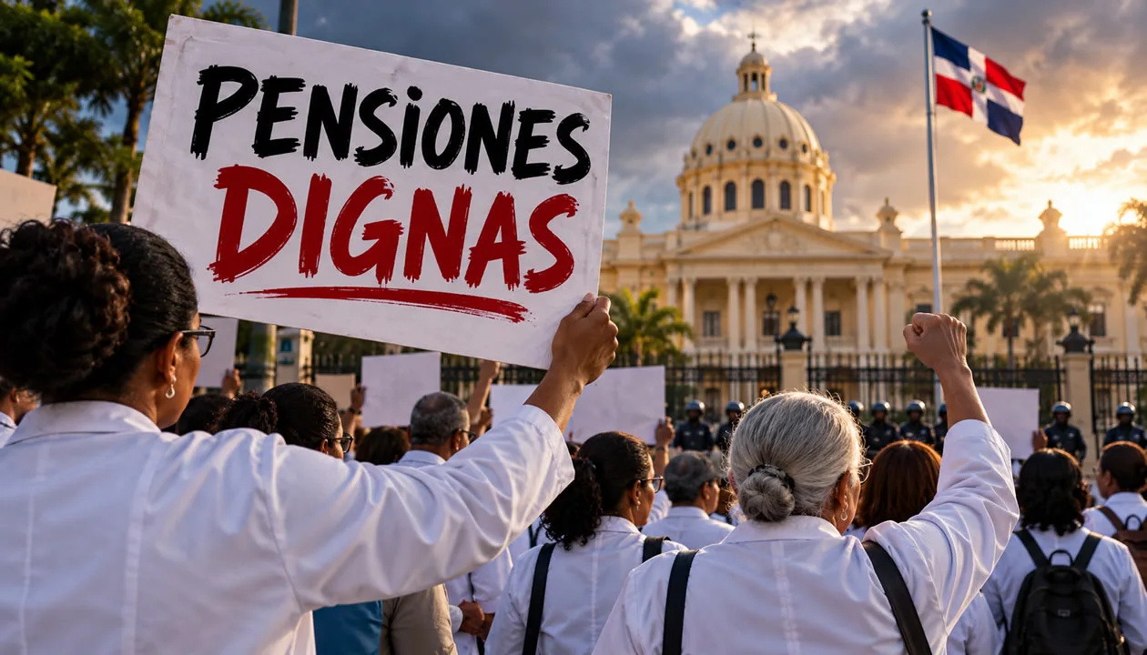 Health Professionals Convene Vigil Advocating for Dignified Pensions